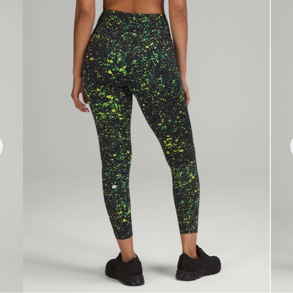 Lululemon Base Pace High-Rise Running Tight 25”- Sparks Fly Multi